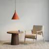 Lampa wisząca NOX 25 ochra czerwona